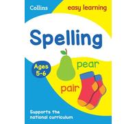 SPELLING AGES 5-6 KS1 by Collins Easy Learning Paperback Self Help Business