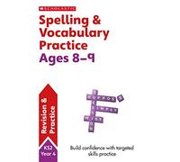 Spelling and Vocabulary Practice Ages 8-9