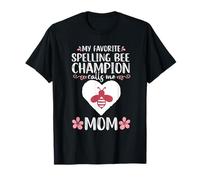 Spelling Bee Champion Mom Proud Speller Parent Mother's Day T-Shirt