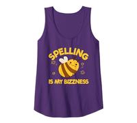 Spelling Is My Bizzness Spelling Competition Spelling Bee Tank Top