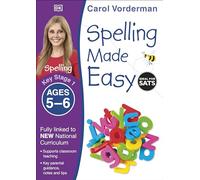 Spelling Made Easy Year 1 – Ages 5-6 – Supports the National Curriculum – English Exercise Book