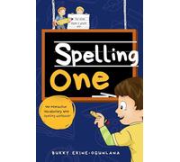 Spelling One: An Interactive Vocabulary and Spelling Workbook for 5-Year-Olds (With Audiobook Lessons): 1 (Spelling for Kids)