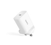Spello USB-C Charger, 20W Power Delivery, Fast Charger Adapter for Apple and Android, USB-C Power Adapter, Wall Charger, White