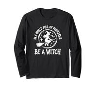 Spells Over Fairy Tales Witchcore Design Long Sleeve T-Shirt
