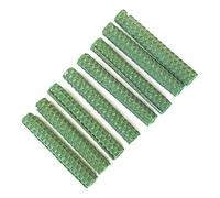 Spellweaver Handmade 10cm Beeswax Spell Candles - Dark Green for Abundance, Prosperity (8pack)