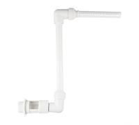 Spelonify Pool Waterfall Fountain with 2 Heads, ABS Cooling Pool Spray Head Above Ground Pool Accessories, Garden Feature Nozzle and Backyard Pool Decoration(white)