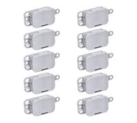 Spelsberg 33490401 Junction Box IP20 Q4 Grey Pack of 10 | Ui 400 V halogen free miniature box, 4 inputs with strain relief, external mounting, surface mounting