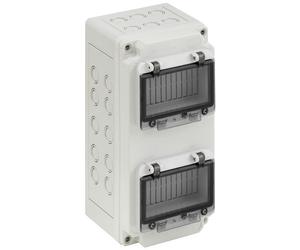 Spelsberg 59106401 SVi A 2x6 distribution board 2-row with window