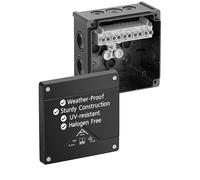 80602001 Housing: Junction box X: 127mm Y: 127mm Z: 70mm IP66 black SPELSBE
