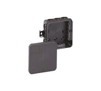 Spelsberg i 12 -L/sw Junction Box, IP55, Polyethylene/Polypropylene, Black, 85x85x37mm, Wall/Ceiling Mount, 0.04kg