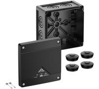Spelsberg Junction Box IP66/IP67/IP69 127x127x75mm black 40600001