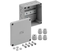 Spelsberg RK serial Terminal Enclosure 130x130x75mm polystyrene grey 61390601