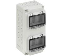 Spelsberg SVi A 2x6 distribution board 2-row with window 59106401