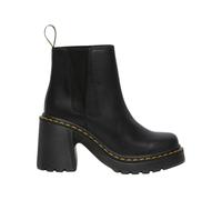 Spence Leather Flared Heel Chelsea Boots - female - Dr. Martens - Heeled Boots - Black - 5 UK - Shoes 5 UK