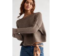Spencer Cashmere Pullover at Free People in Antique, Size: XS - female