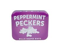 Spencer & Fleetwood Peppermint Peckers Sugar Free Mints Naughty Gift Hen Party Secret Santa Willie Shaped Mints 60g