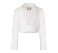 Spencer Jacket - female - Elisabetta Franchi - Light Jackets - White - 12 Y - Kids 12 Y
