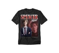 Spencer Reid Bootleg T Shirt, Black Other Black S