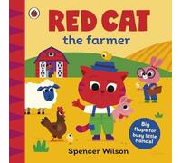 Spencer Wilson Red Cat the Farmer Board book Book Spencer Wilson Multicolor