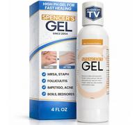 Spencer's Gel Alkaline Formula (4 oz) - lab-Certified to Kill Staph aureus on Skin Contact