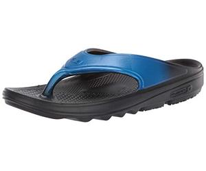 Spenco Men's Fusion 2 Flip-Flop, Blue, 8 UK