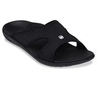 Spenco Men's Kholo Slide Sandal, Carbon/Pewter, 9W US