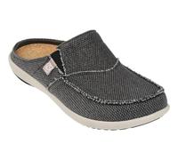 Spenco Men's Siesta Canvas Slide Mule, Charcoal, 11 UK