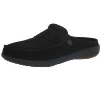 Spenco Men's Siesta Nubuck Mule, Black, 11 UK