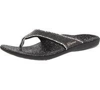 Spenco Men's Yumi Canvas Sandal, Black, 7 UK