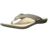 Spenco Men's Yumi Canvas Sandal, Major Grey, 6 UK