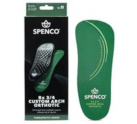 Spenco Orthotic Shoe Insoles Rx - 3/4 Length Arch Support - Women's 11-12.5 / Men's 10-11.5