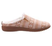 Spenco Women's Dundee Fair Isle Slipper, Brown, 4.5 UK
