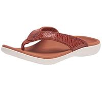 Spenco Women's Yumi Gecko Flip-Flop, Saddle, 6 UK