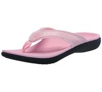 Spenco Women's Yumi Snake Flip-Flop, Orchid Pink, 3 UK