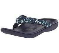 Spenco Yumi Nuevo Floral Sandal, Dark Navy, 6.5W