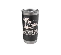 Spending Our Kids Inheritance Cruise Humor Stainless Steel Insulated Tumbler