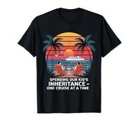 Spending Our Kids Inheritance Funny Matching Cruise Vacation T-Shirt