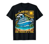 Spending Our Kids Inheritance Matching Retirement Cruise T-Shirt