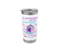 Spending Our Kid's Inheritance One Cruise At A Time Couple Stainless Steel Insulated Tumbler