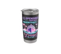 Spending Our Kid's Inheritance One Cruise At A Time Couple Stainless Steel Insulated Tumbler