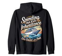 Spending Our Kid's Inheritance One Cruise at a Time Zip Hoodie