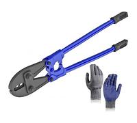 SPENDINS 30 Inch Hand Swaging Tool, Wire Rope Crimping Tool for 5/32",1/4",5/16" Wires, Heavy Duty Swager Crimper w/Ergonomic Handle Design, Fishing Tool for Copper Aluminum Oval Sleeves