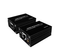 SPENFiLY HDMI Extension Repeater Amplifier-60m Video Conversion Single Cat 5E/6 Ethernet HD1080P with 1 Port