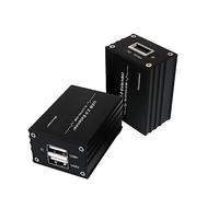 SPENFiLY USB Extender 70m Extension -Signal Amplifier 2 Ports USB2.0 to RJ45 Network Extender