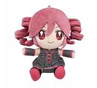 Spenic Kasane Teto Plush 10 inch, Cute Stuffed Anime Figure Pillow Doll, Soft Cartoon Virtual Character Musica Plushie Toy for Adults Girls Boys