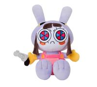 Spenic Maid Jax Plush, Cute Stuffed Figure Plushie Toy, Jax-Suit Pomni Plush Doll for Fans (Pomni)