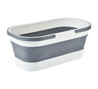 SPEPROECO 12L Foldable Bucket Collapsible Washing Up Bowl Retractable Flat Mop BucketPortable Washing Basket Travel Washbasin Car Laundry Washing Basin Wash Bucket For Home Outdoor