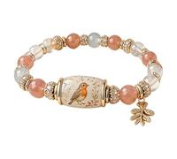 SPEPROECO 2026 Limited Edition Hummingbird Blessings Bracelet, Inspirational Bird Charm Beaded Bracelet for Strength, Hope & Joy, Spring Blessings Jewelry for Women, Mom & Sister