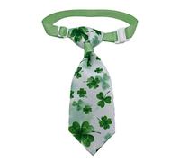 SPEPROECO Pet Dog Bow Ties Neckties St. Patricks Day Costume Pet Dog Cat Ties Collar Irish Shamrock Pet Neck Tie Bow Tie
