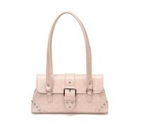 SPEPROECO Women PU Leather Polka Dot Stud Shoulder Bag Large Capacity Dot Pattern Armpit Pouch Lightweight Sweet Long Handle Tote Purse Daily Shopping Dating Shoulder Bags (Pink 295 * 140 * 75)